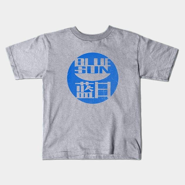 Blue Sun Corporation Kids T-Shirt by deadright